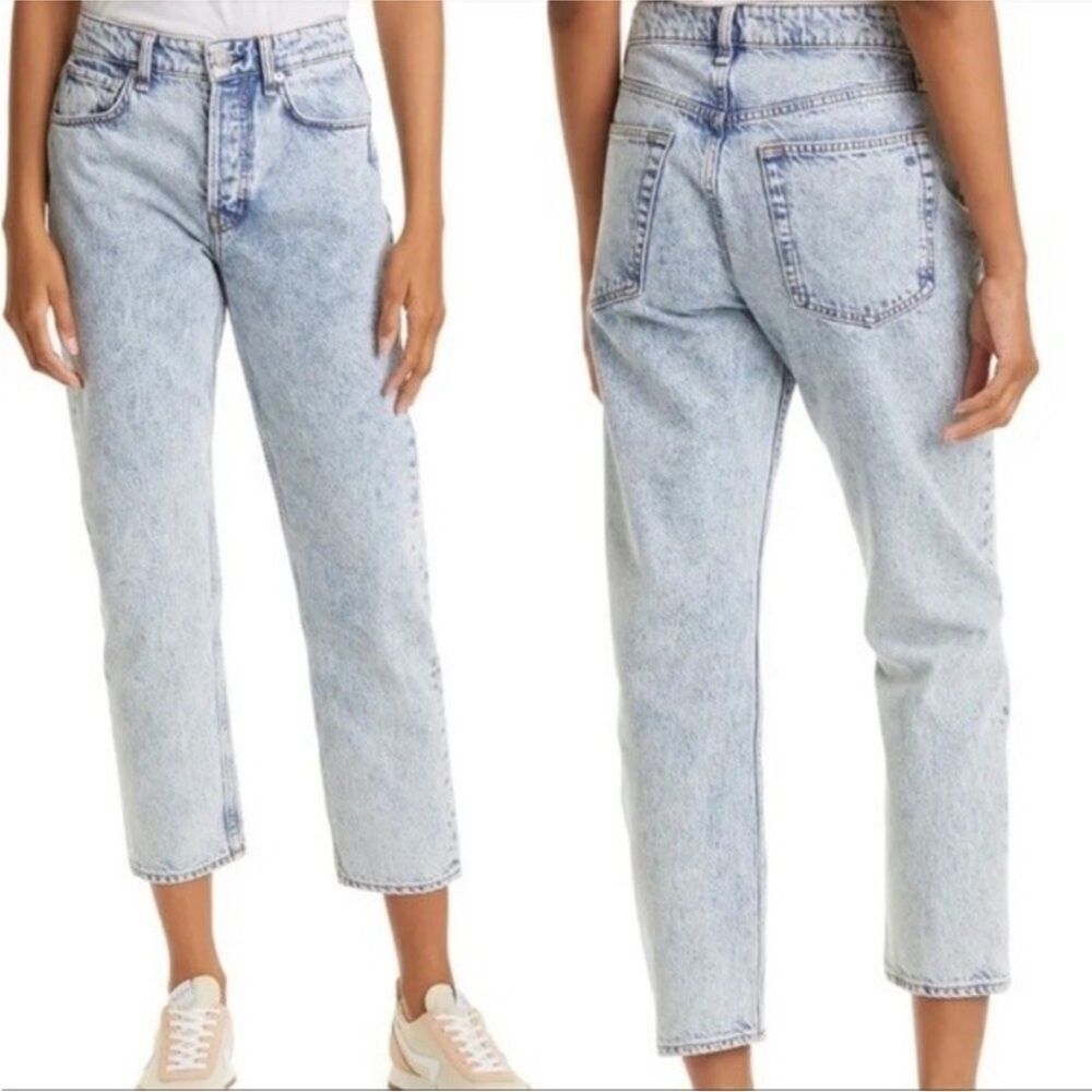 RAG & BONE MAYA HI WAIST ANKLE SLIM LEG JEANS